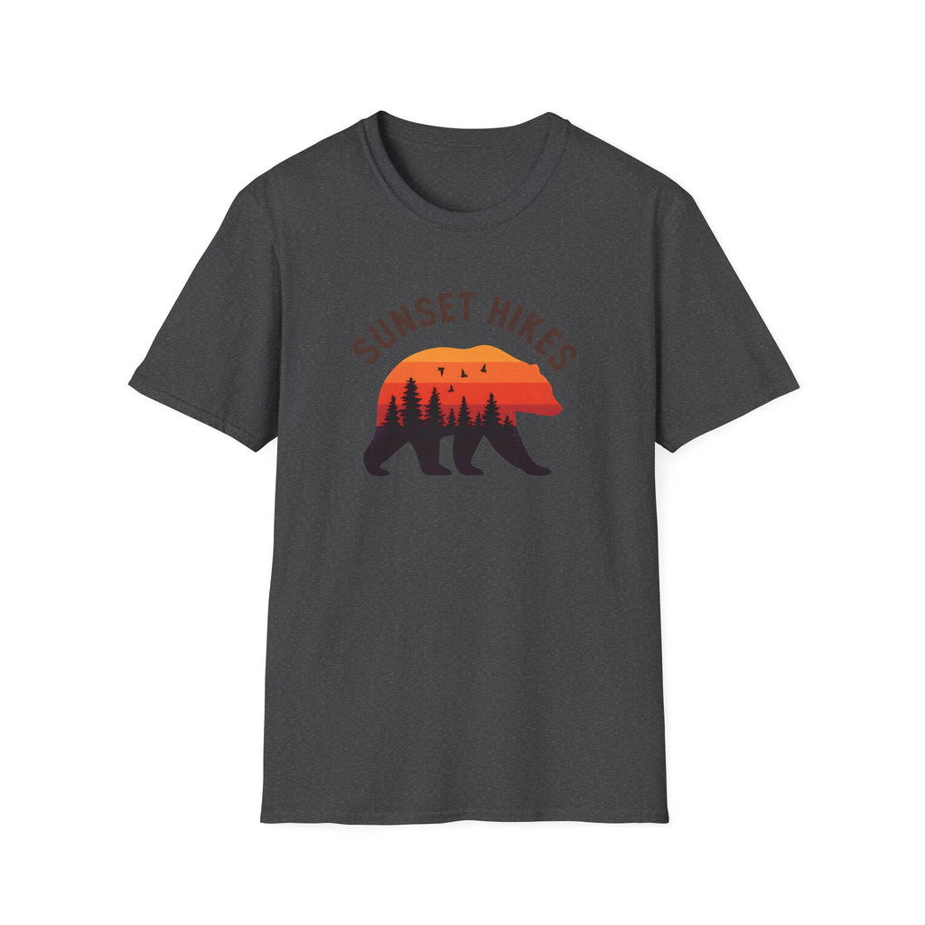 Bear Silhouette at Sunset T-Shirt