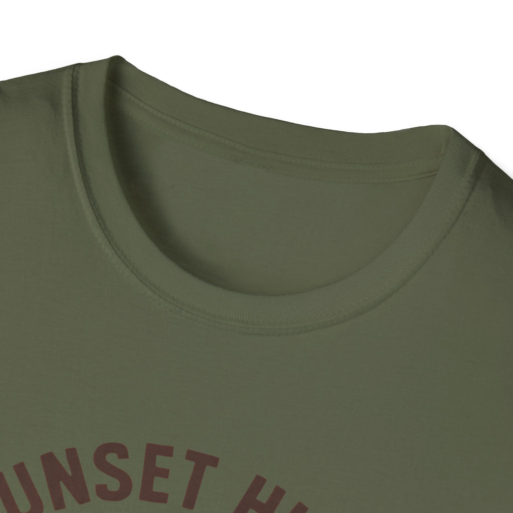 Bear Silhouette at Sunset T-Shirt