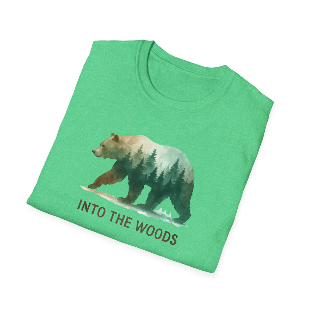 Forest Bear Silhouette T-Shirt