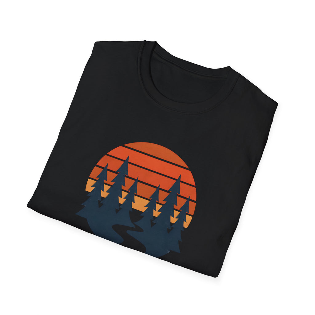 Sunset forest silhouettes T-Shirt