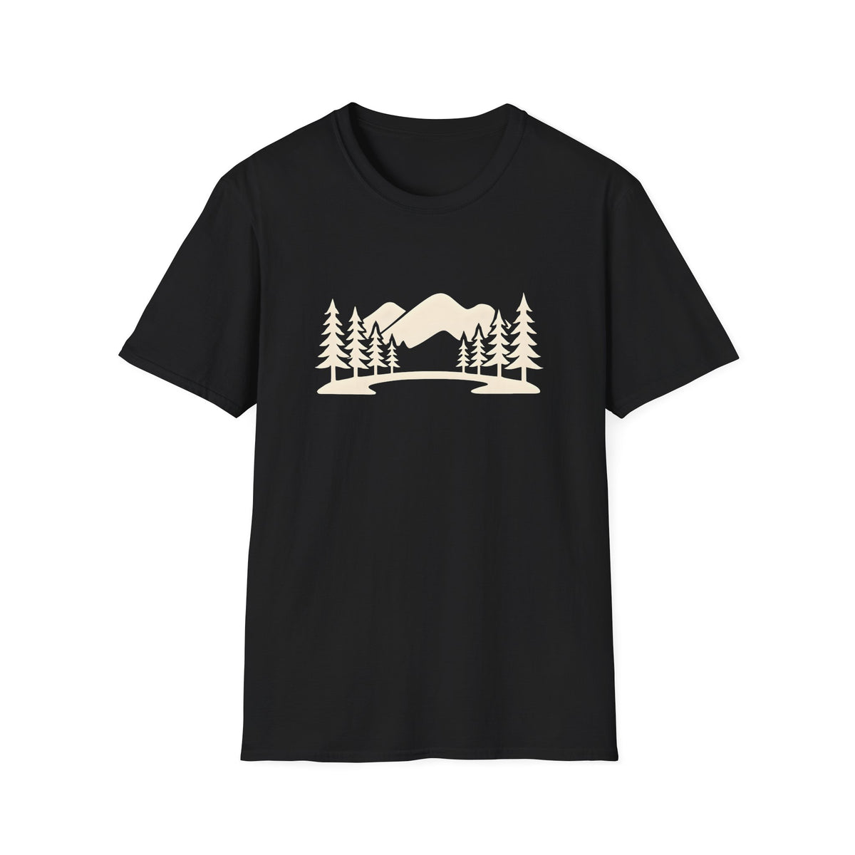Mountain Lake Landscape T-Shirt