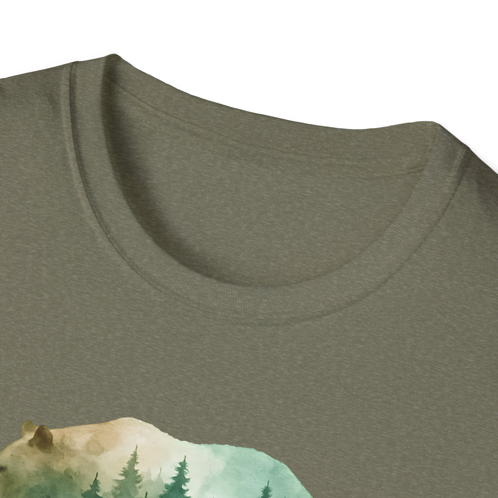 Forest Bear Silhouette T-Shirt