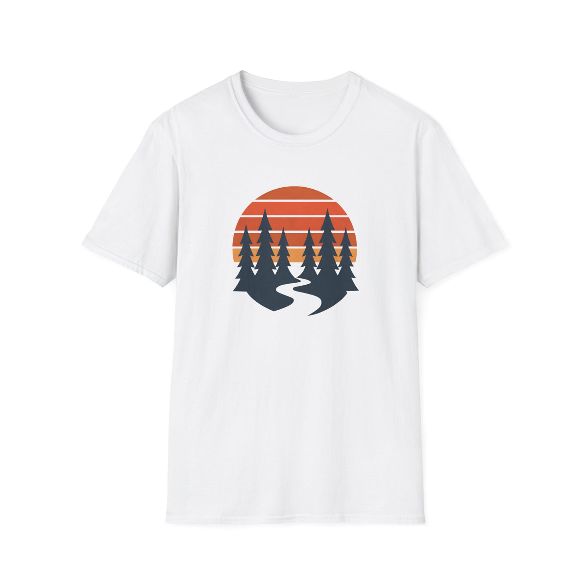 Sunset forest silhouettes T-Shirt