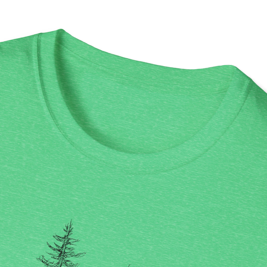 Hiker in Dark Forest T-Shirt