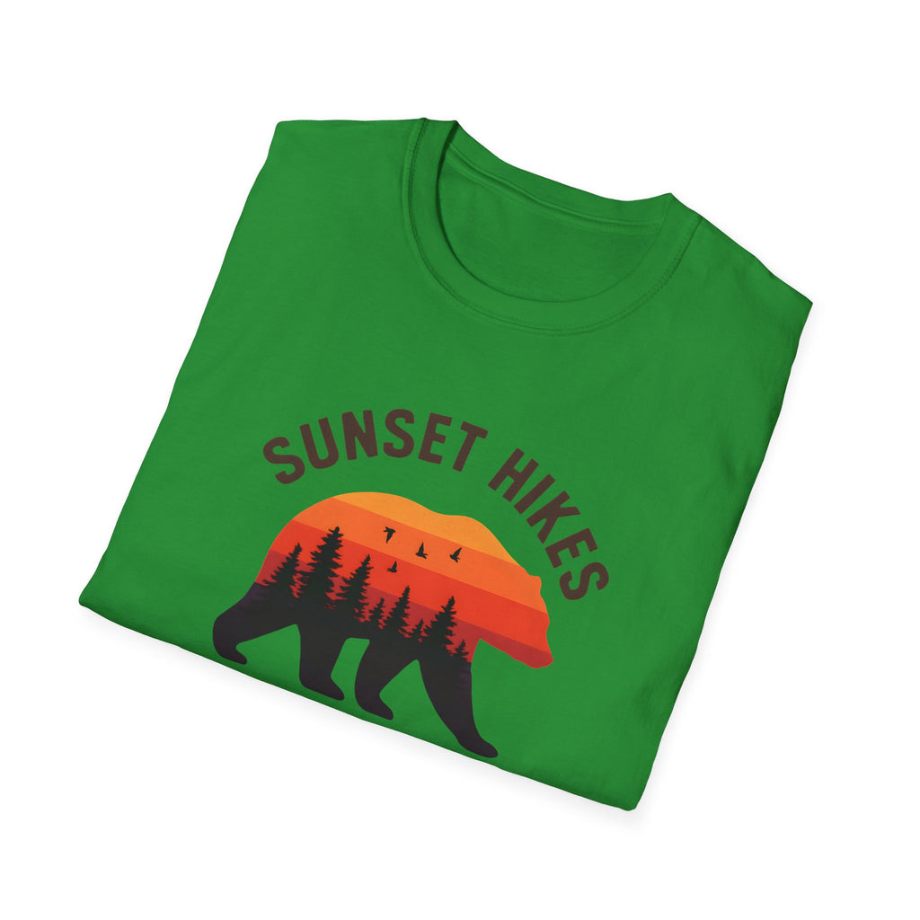 Bear Silhouette at Sunset T-Shirt