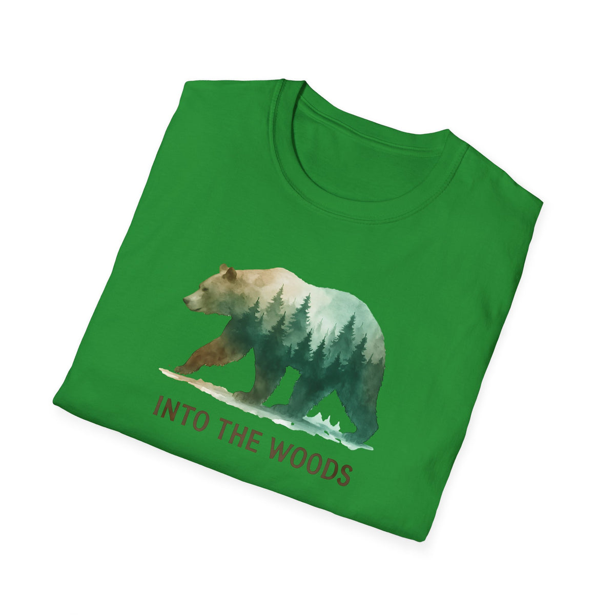 Forest Bear Silhouette T-Shirt
