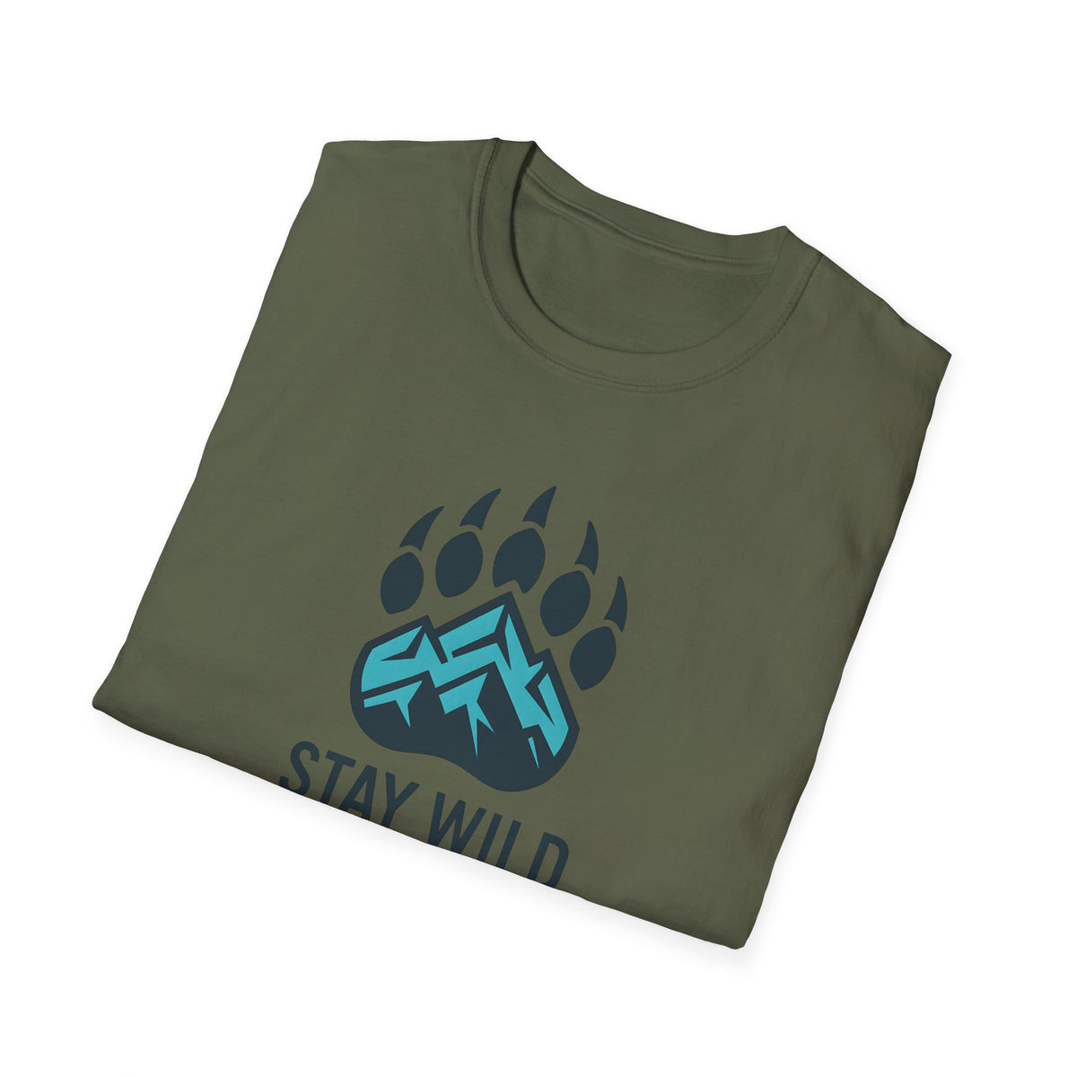 Stay Wild Mountain Emblem T-Shirt
