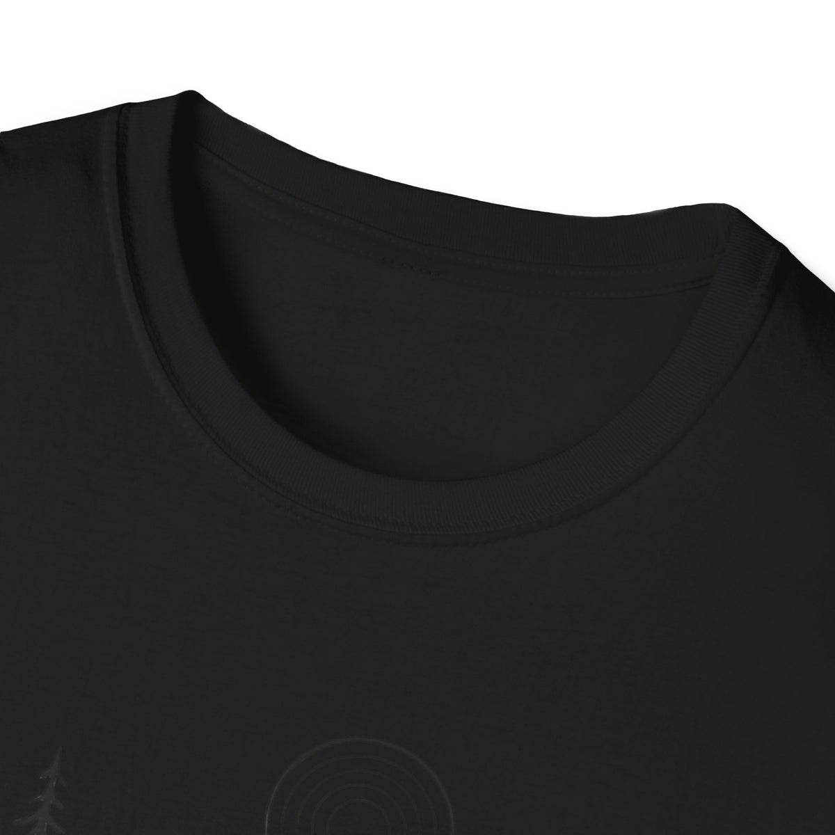 Moonlit Mountain Landscape T-Shirt
