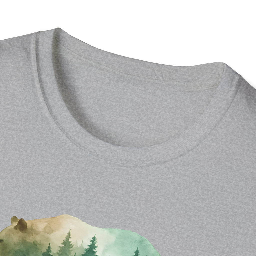 Forest Bear Silhouette T-Shirt