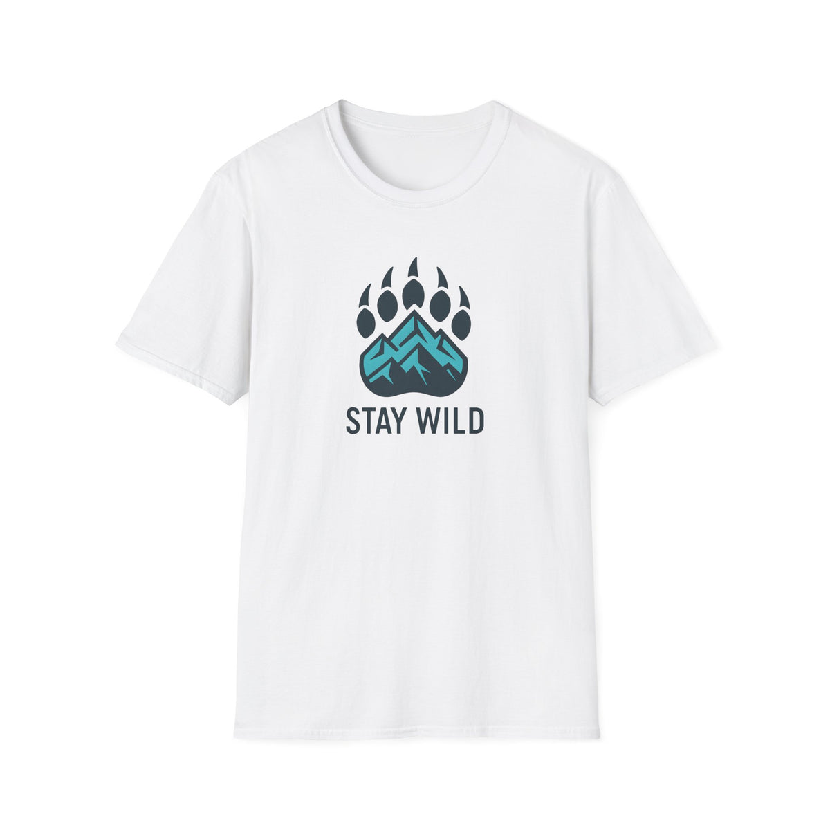 Stay Wild Mountain Emblem T-Shirt