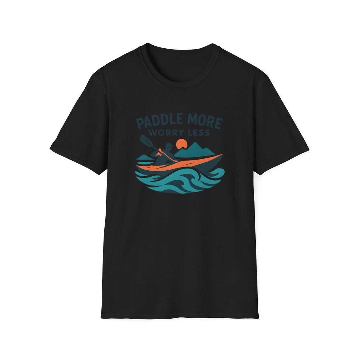 Paddle More Worry Less T-Shirt