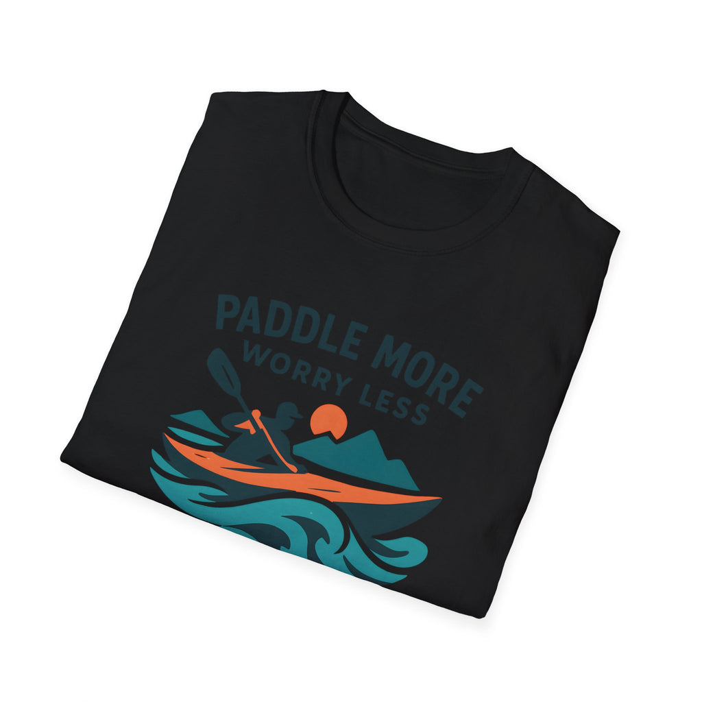 Paddle More Worry Less T-Shirt