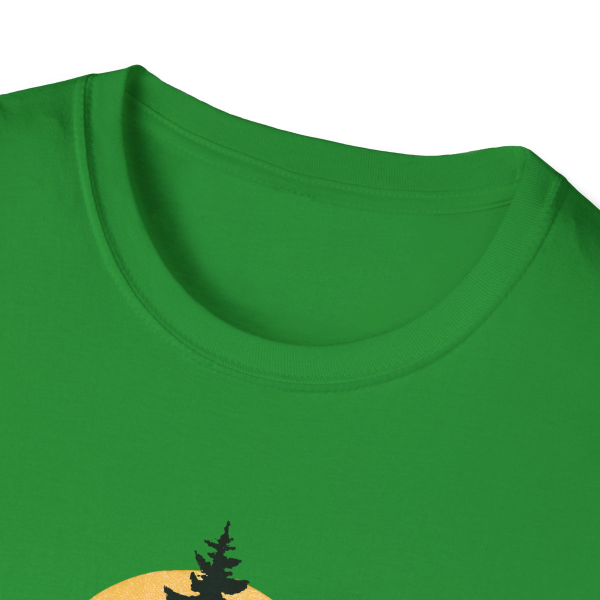 Pine Tree Silhouette Sunset T-Shirt