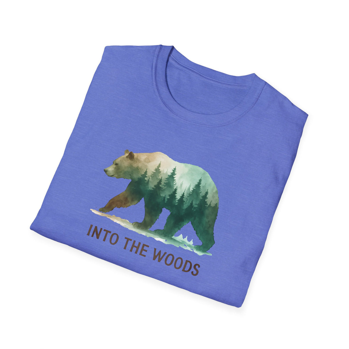 Forest Bear Silhouette T-Shirt