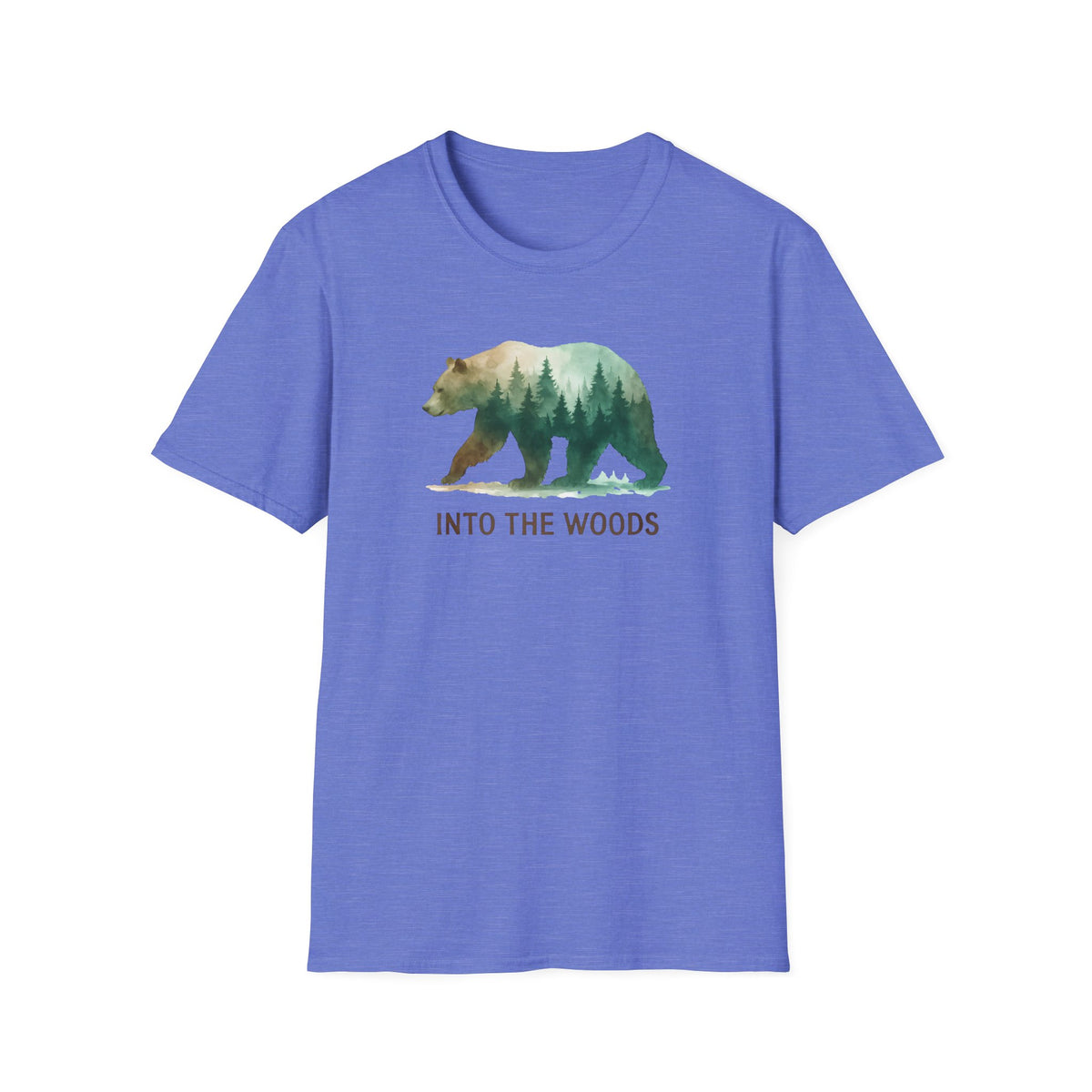 Forest Bear Silhouette T-Shirt