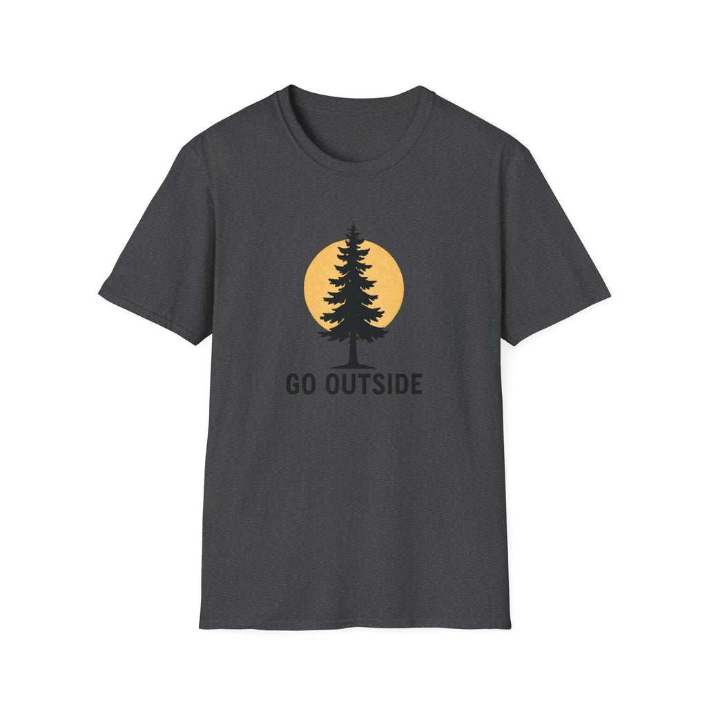 Pine Tree Silhouette Sunset T-Shirt