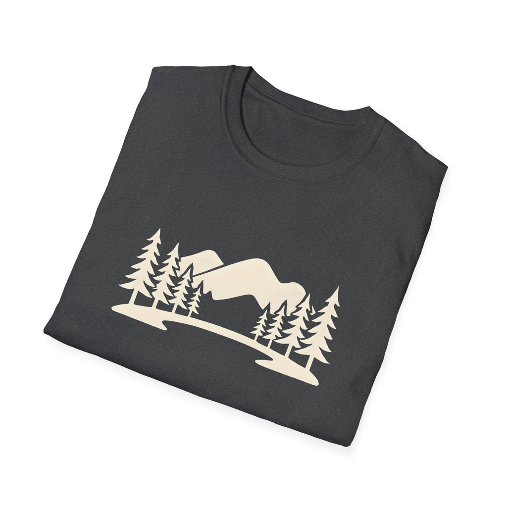 Mountain Lake Landscape T-Shirt