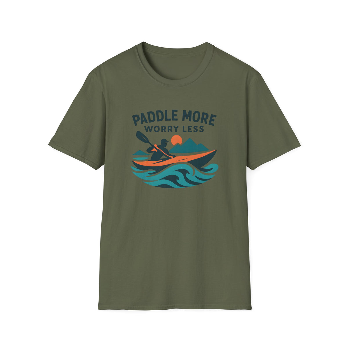 Paddle More Worry Less T-Shirt
