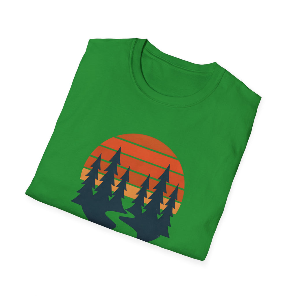 Sunset forest silhouettes T-Shirt