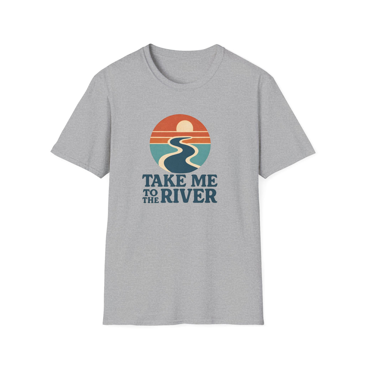 Sunset River Graphic T-Shirt