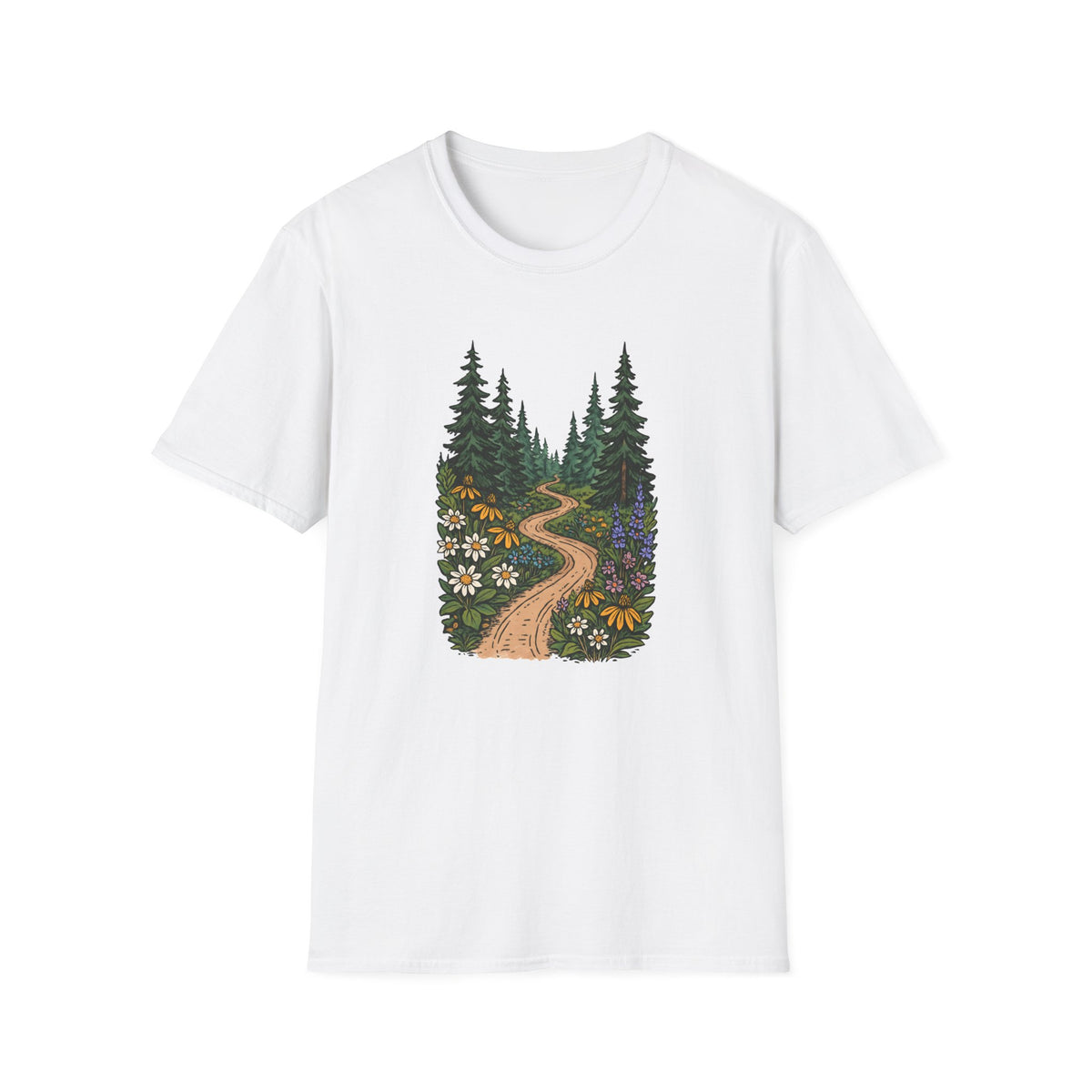 Winding Forest Path T-Shirt