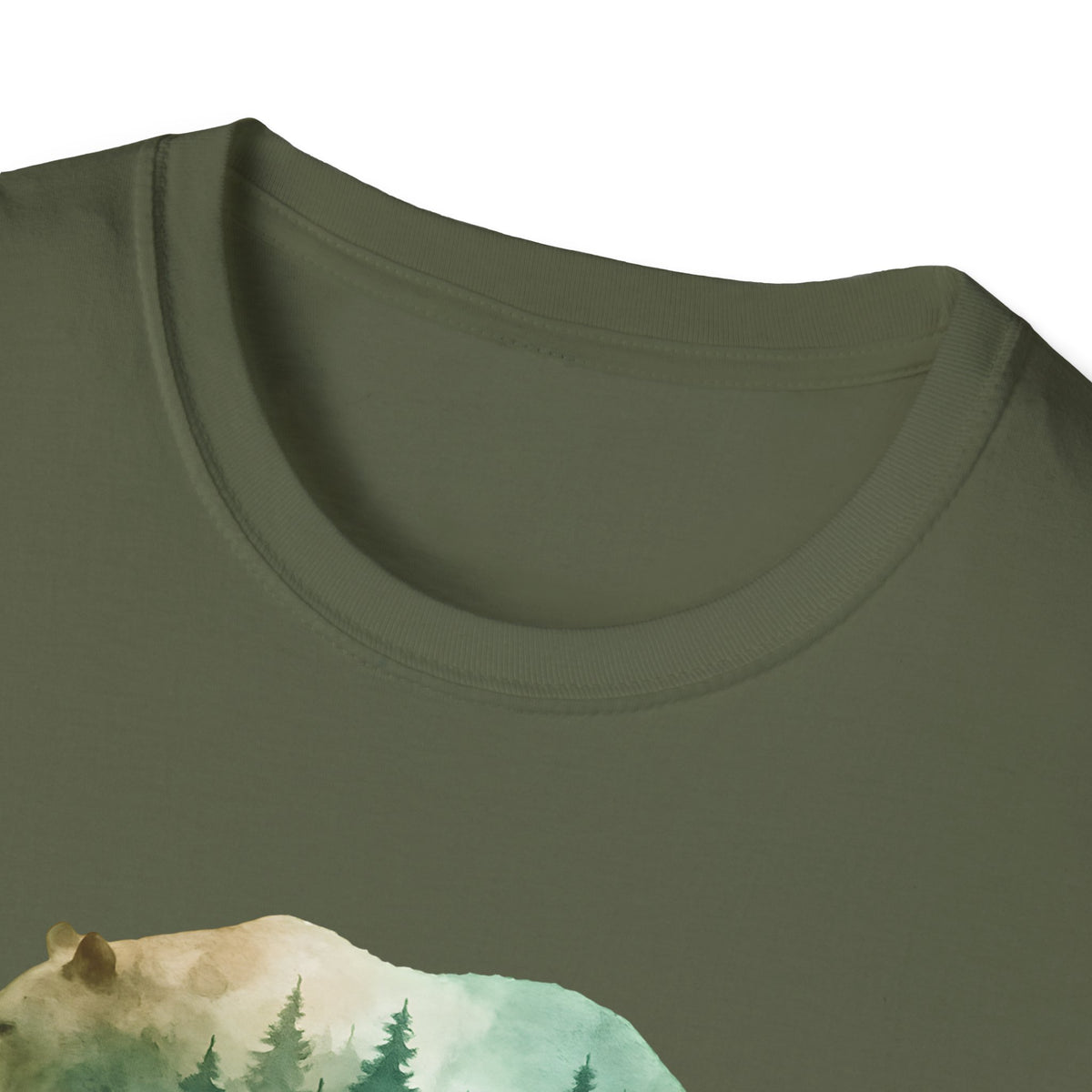 Forest Bear Silhouette T-Shirt