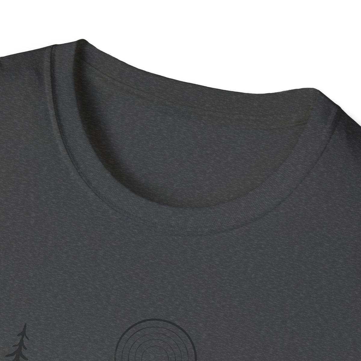 Moonlit Mountain Landscape T-Shirt