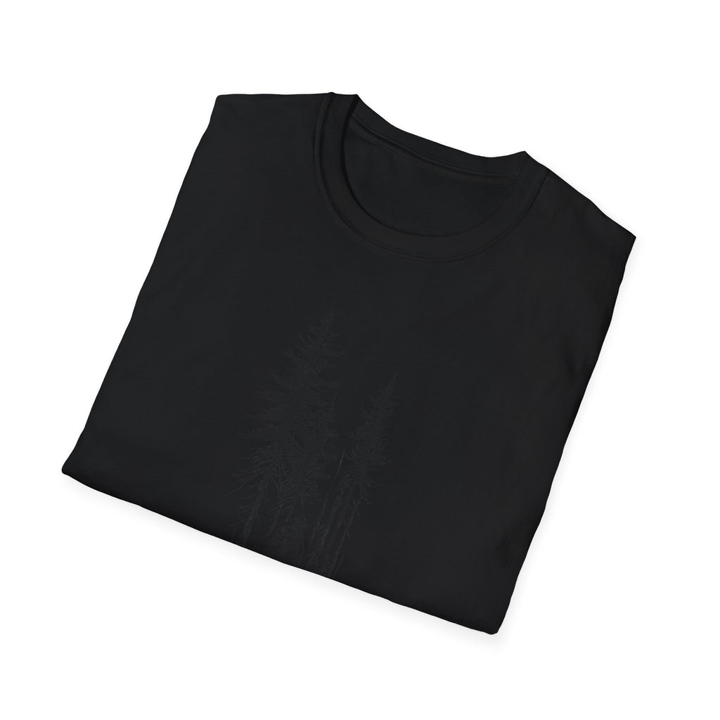 Hiker in Dark Forest T-Shirt